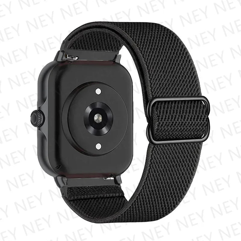 Shiny Elastic strap For Amazfit gts 4-3-2-2e-mini/bip-U-S-lite/Stratos 2 20mm/22mm band Bohemian Pride bracelet gtr-4-3-3pro-2e