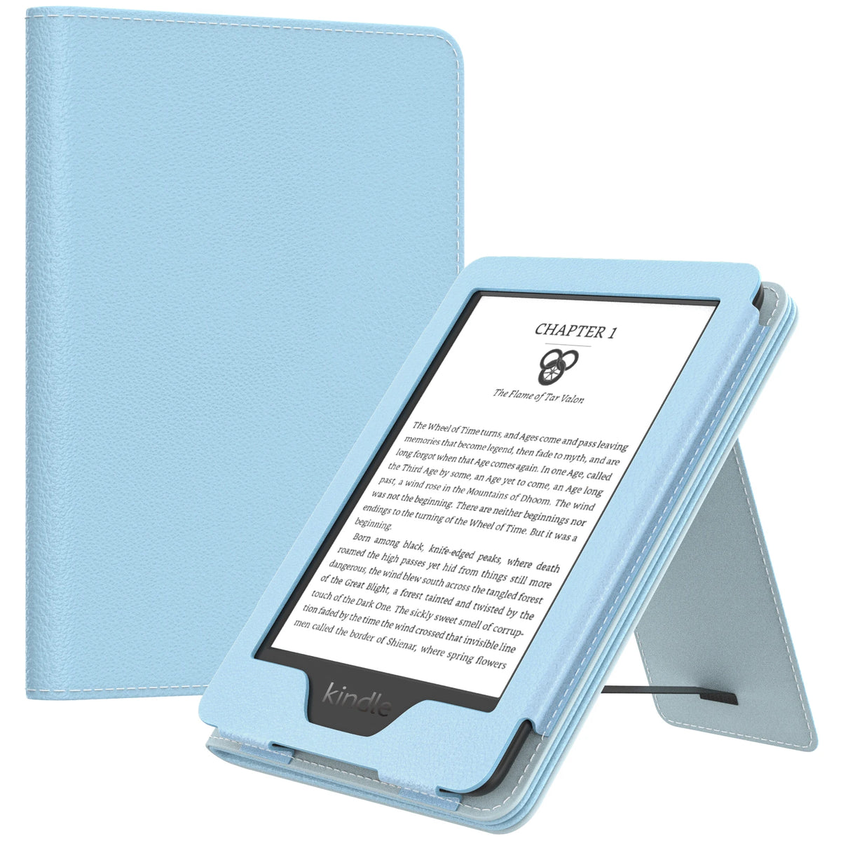 Case for 6" Kindle(11th Generation, 2024/2022 Release)/(10th Gen,2019)/Kindle(8th Gen, 2016), Ultra Lightweight PU Shell Cover