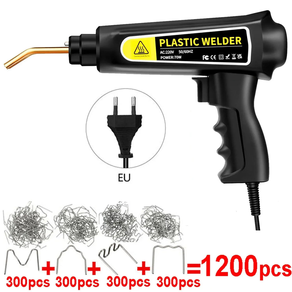 New Heat Gun Plastic Welding Machine Bumper Soldering Iron Staples Bumper Repair Car Tools Kit HOT Stapler Plastic Welder