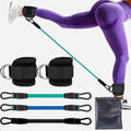 1PC Ankle Straps for Cable Machines Padded Ankle Cuffs for Leg Exercise WorkoutsFully Adjustable and Breathable Ankle