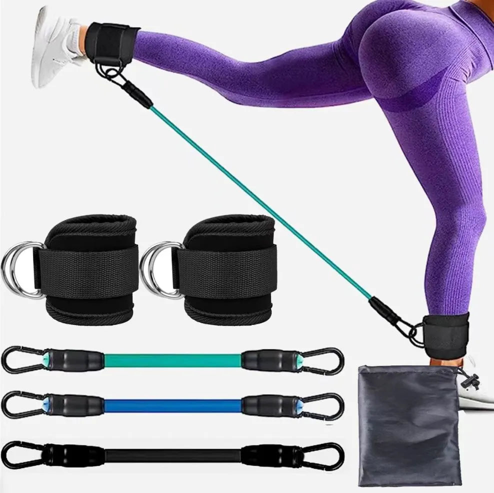 1PC Ankle Straps for Cable Machines Padded Ankle Cuffs for Leg Exercise WorkoutsFully Adjustable and Breathable Ankle