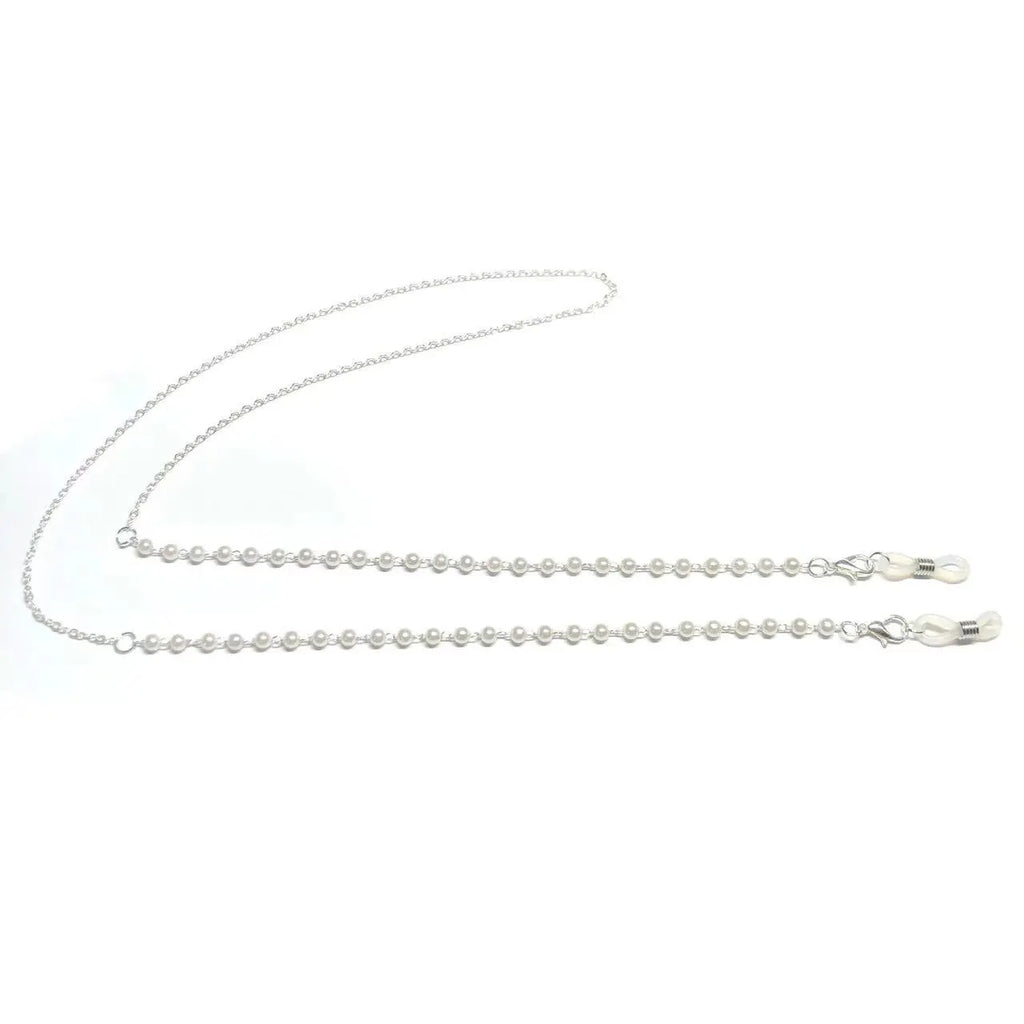 2 PCS New Glasses Chain Pearl Glasses Chain Anti Lost Mask Chain Glasses