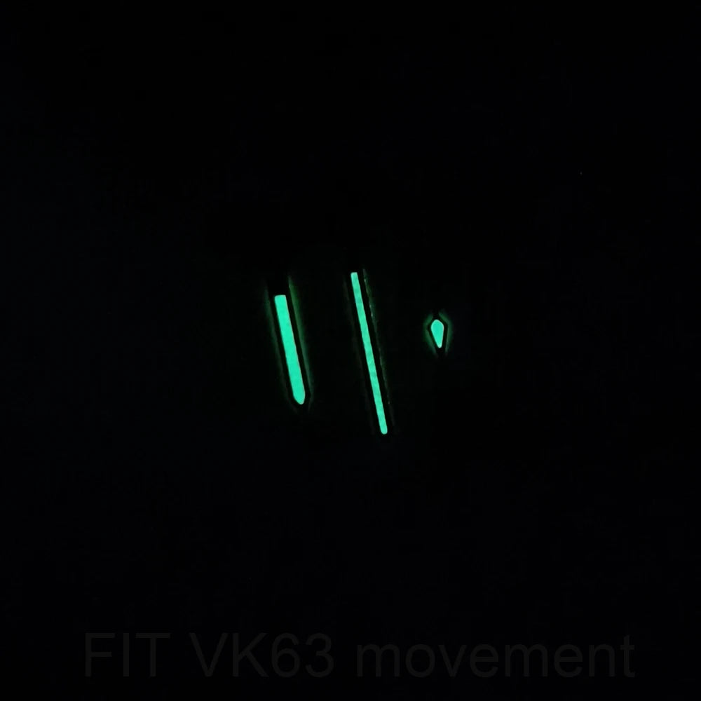 Watch Hands Accessories Hands for VK63 Quartz Movement Watch Accessories Watch Parts for Wristwatches