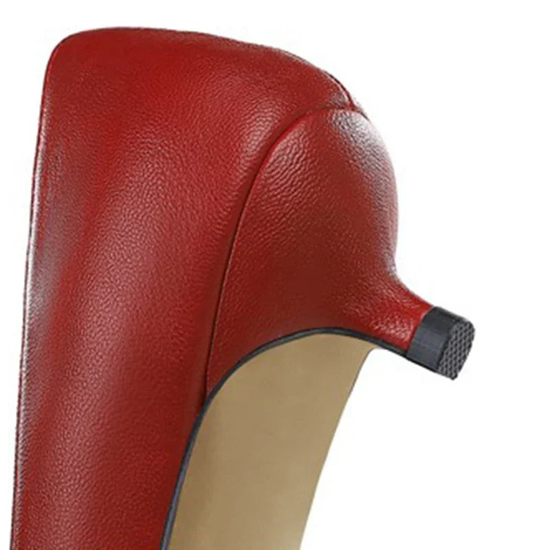 2024 Spring Women 4cm High Heels Concise Office Pumps Lady Soft Leather Thin High Heels Female Fashion Pointed Toe Wedding Shoes