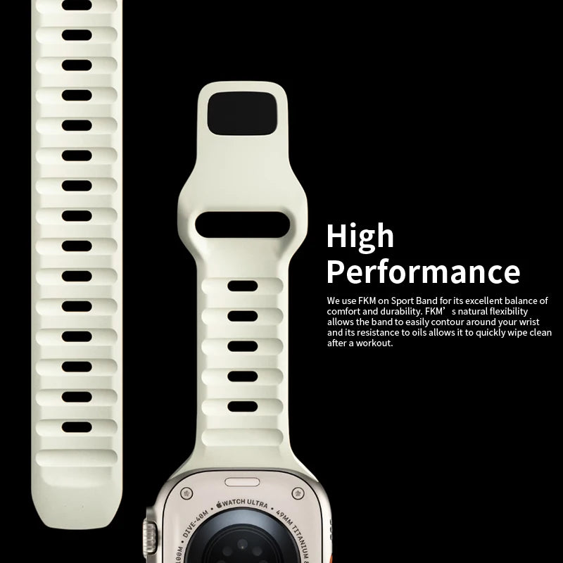Strap for Apple Watch 45 49 42 41 44 40 38mm Luminous Glow Bracelet for Apple Watch 45mm Series 8 for iWatch Ultra 8 7 6 5 4 SE