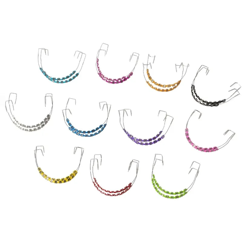 Colorful Orthodontic Ligature Ties – Eight Colors