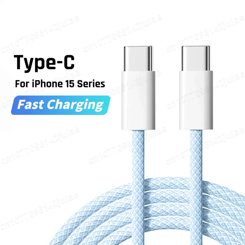 NNBILI PD 60W Fast Charger 6A USB C to Type C Cable For iPhone 18 17 16 Pro MAX USBC Quick Charging For Samsung S26 Xiaomi Cable