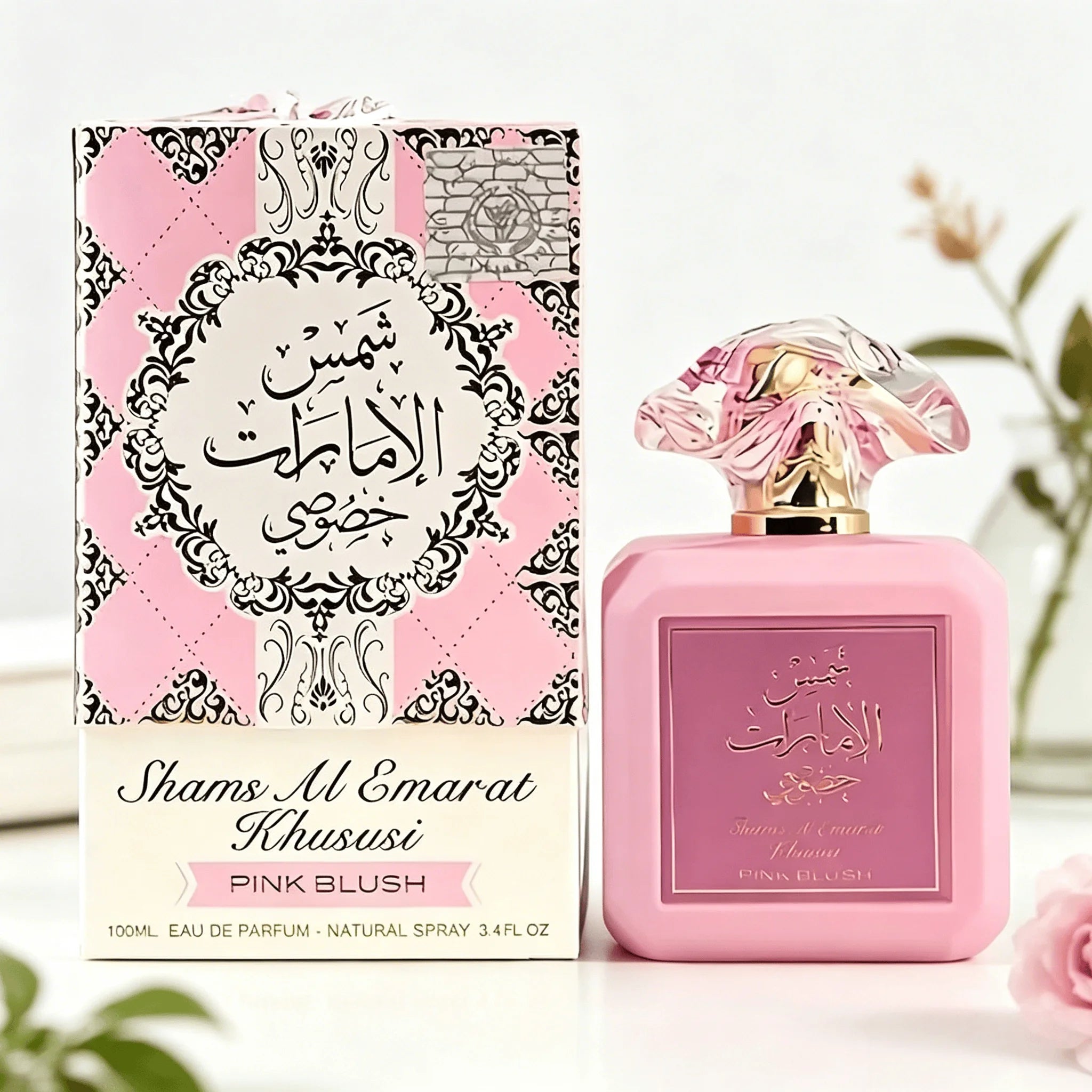 Ard Al Zaafaran Pink Blush Roxelis Strawberry Sugar Sweet and Vital Perfume Fresh, Sweet and Lasting Fragrance Date Commuting Multi Scene Portable Perfume