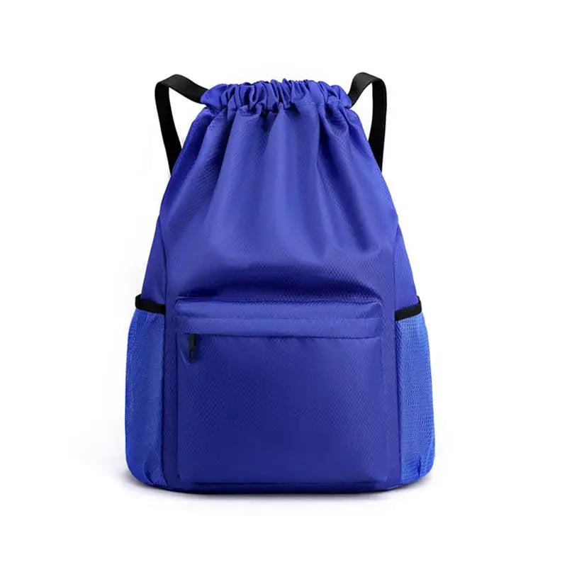 Sports Drawstring Backpack String Bag Sackpack With Large Capacity Gym Swim Beach For Women And Men To Hold Daily