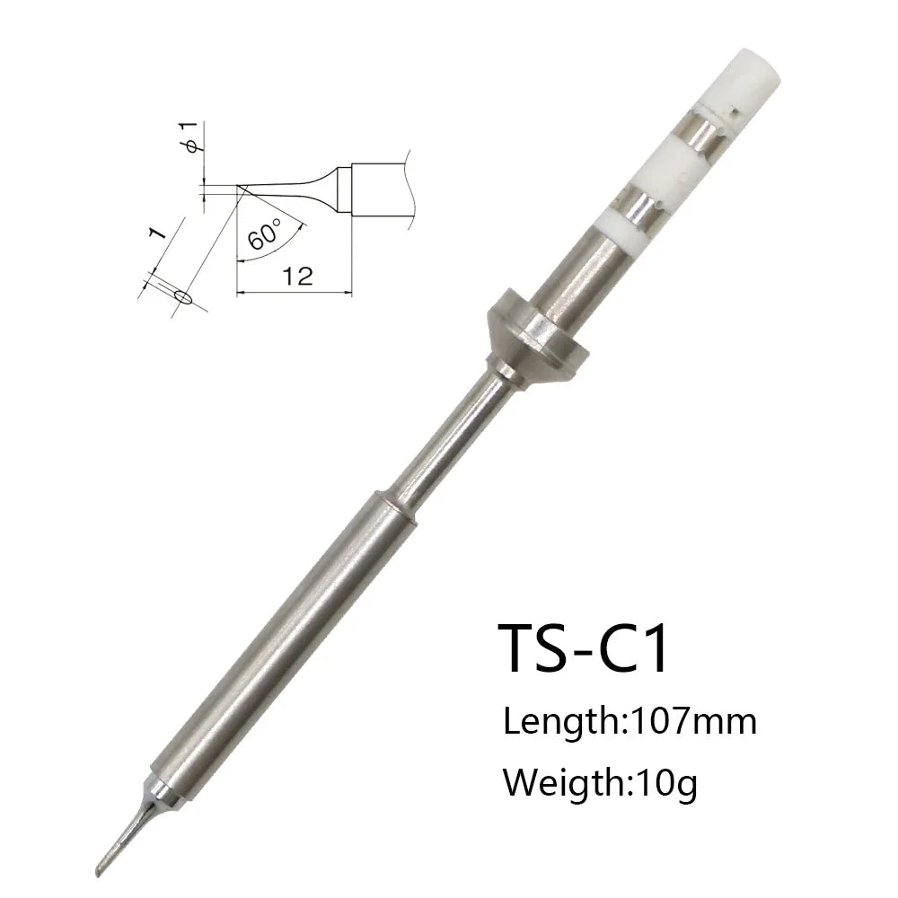 TS101/TS100/T85 Soldering Iron tips Replacement Various models of Tip Electric Soldering Iron Tip K KU I D24 BC2 C4 C1 JL02
