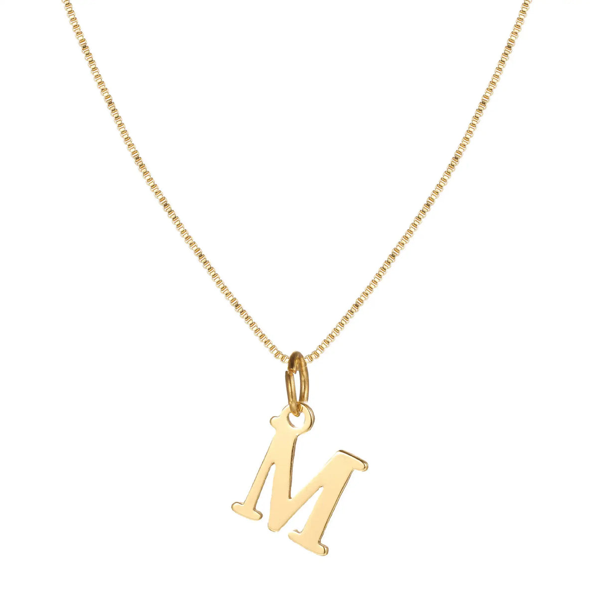 1pc Exquisite Jewelry Necklace, Stainless Steel A-Z,26 English Initials Pendant, Holiday Gift, Suitable For Women To Wear Daily