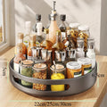 Kitchen Countertop Organizer Spice Racks 360 ° Rotation Storage Rack Countertop Spice Organization for Kitchen Cabinet Vanity