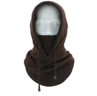 Winter Thermal Fleece Hat Hooded Outdoor Windproof Skiing Sport Men Women Neck Warmer Balaclava Cycling Face Mask Masked Caps