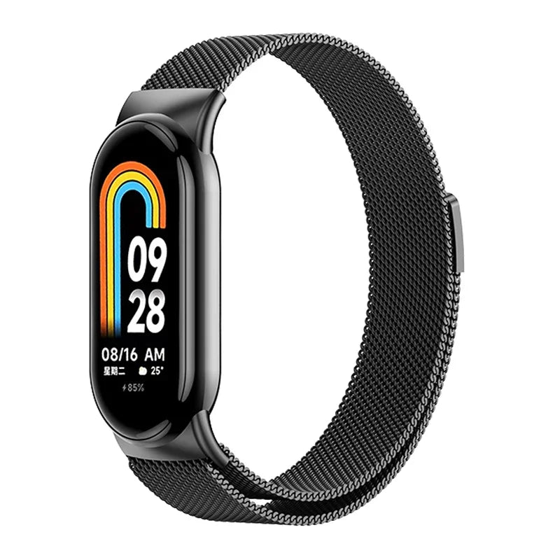 Milanese loop for Xiaomi smart Band 8-NFC Strap Sport wristband Miband8 smartwatch Replacement bracelet on Mi band 8 Accessories