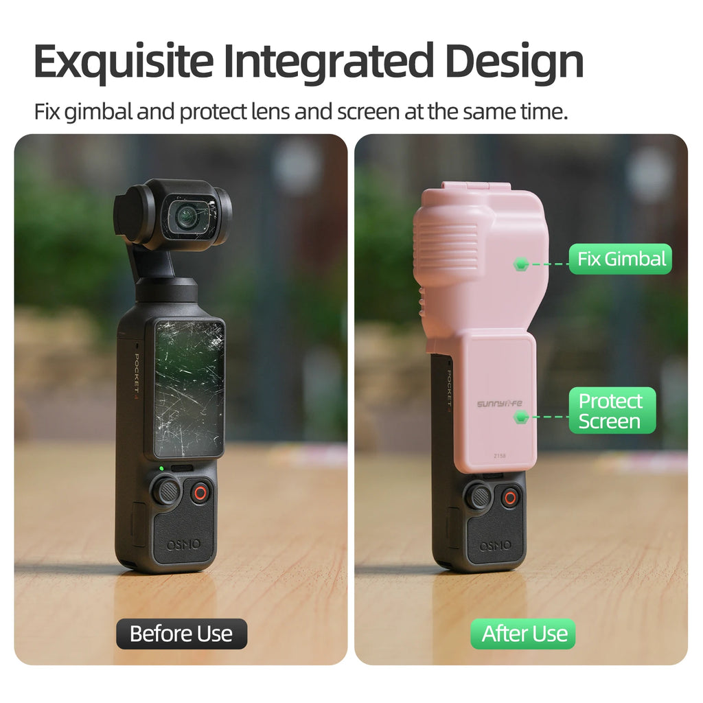 Plastic Gimbal Protector for DJI Osmo Pocket 4 Camera Cap Protective Case Handheld Gimbal Box DJI Pocket 4 Accessories