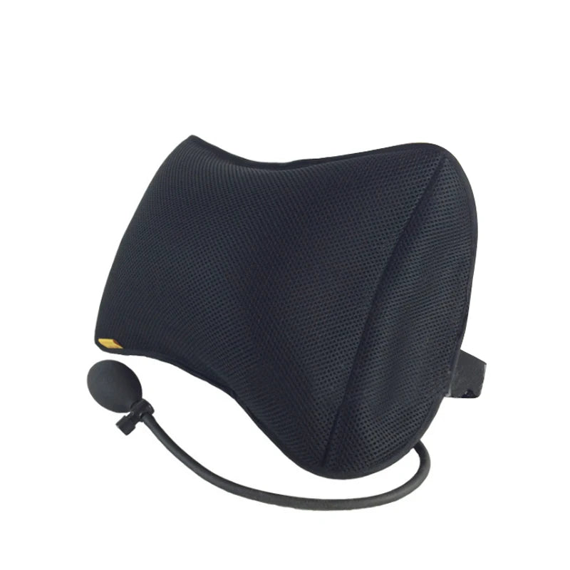 1Pcs BYEPAIN Air Inflatable Cushions Back Support Massage Pillows for Car Home Office Chair Portable Pillow with Pump Massager
