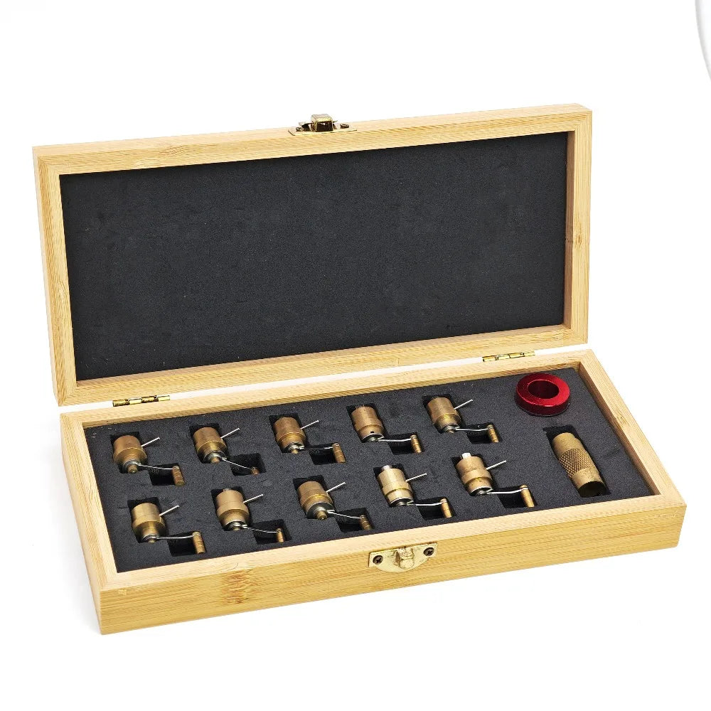 Mainspring Winder Set Brass Watch Repair Tool Wristwatch Repairing Kit DIY Watchmaker Tools Alloy Steel Watch Winding Tool