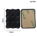 Single Side Silicone Suction Pad For Phone Sticky Gel Mat Anti-Slip Gripper Pad Universal Fixate Adhesive Reusable Holder