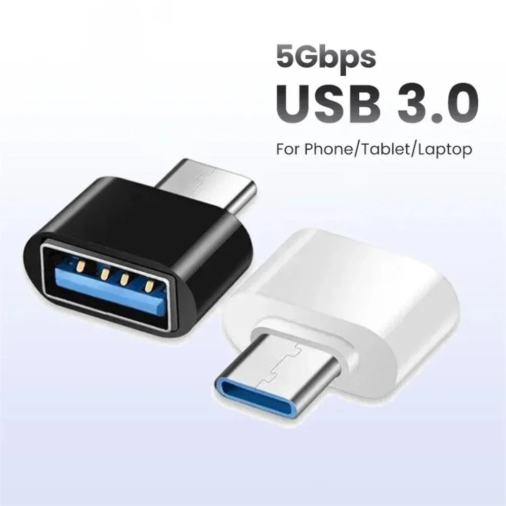 USB3.0 Mobile Phone Adapter Type C to USB Adapter USB-C Male To USB Female High Speed Data Connector For Xiaomi PC MacBook Phone