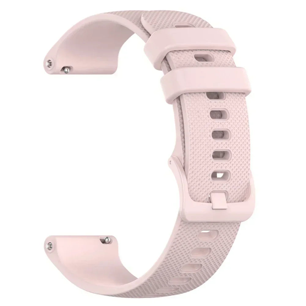 20mm 22mm Silicone Strap For Garmin Venu 3 Band Forerunner 265 255 245 165 Music Vivoactive 4 Bracelet For Garmin Venu Sq 2 Plus