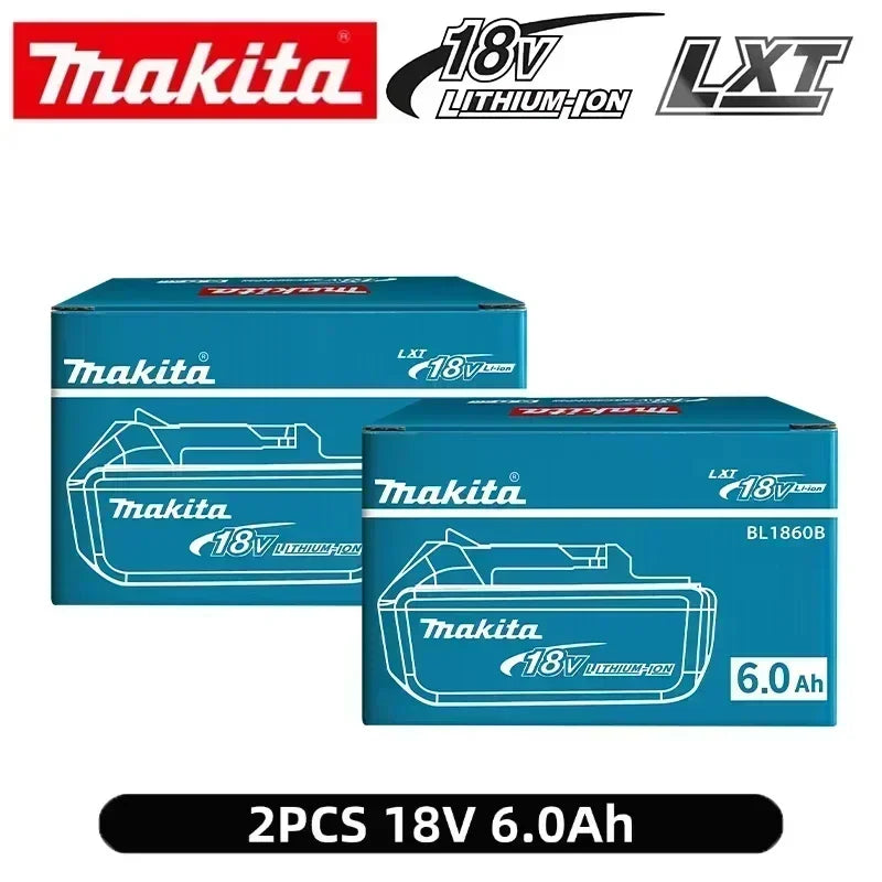 💣💣100% Genuine 18V Makita 6.0Ah Makita Battery BL1840 BL1830B BL1850B BL1850 BL1860 BL1815 Replacement Lithium Battery