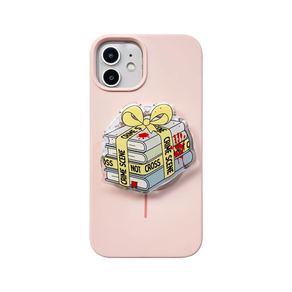 Magnetic Acrylic Phone Grip Socket Book Lover Gift E-book Poppings Griptok Kindle Accessories for Bookish Merch Gift Book Lover