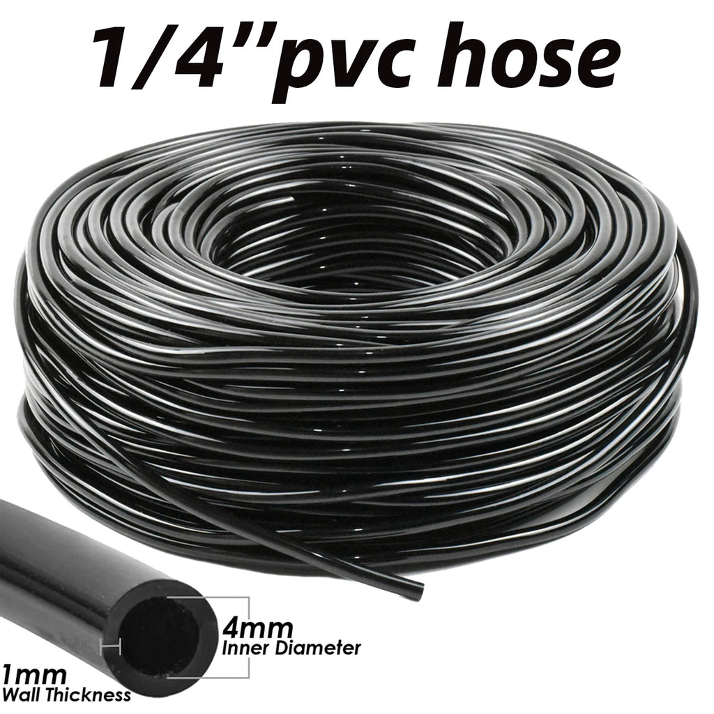 1-50pcs 4/7mm Barbed Connector Irrigation Fitting Drip Irrigation Connector 1/4'' Tubing Hose Fitting for Flower Pot Garden Lawn