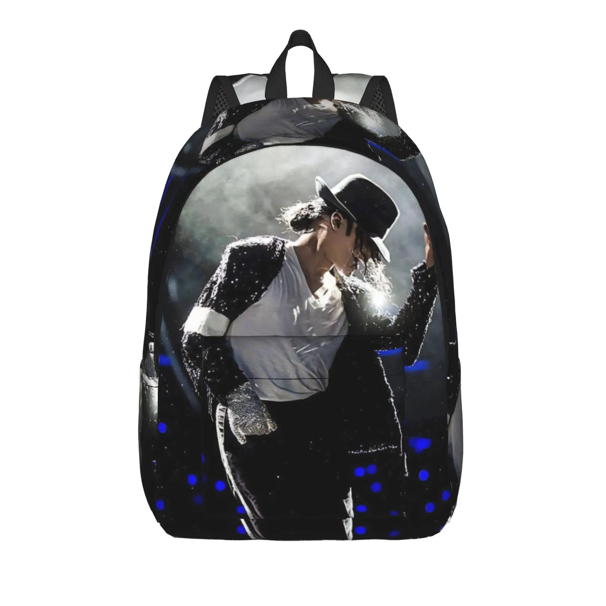 Michael Jacksons Musical Movie 2026 Casual Backpack Gift High School Business  Daypack for Men Women Laptop Canvas Bags
