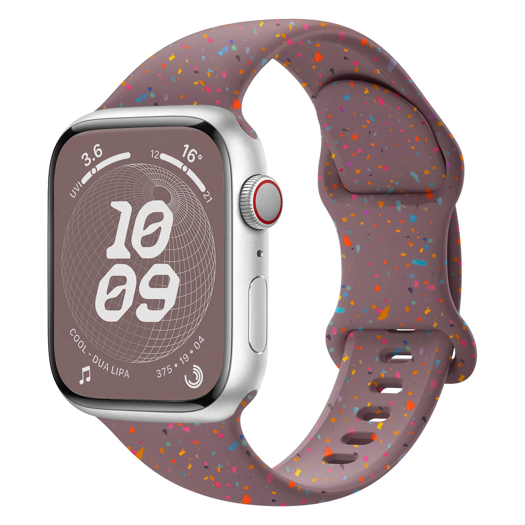 Silicone Strap for Apple watch band 40mm 41mm 45mm 44mm 46mm 49mm 42mm Breathable bracelet iwatch Series 11 10 9 8 SE 3 Ultra 2