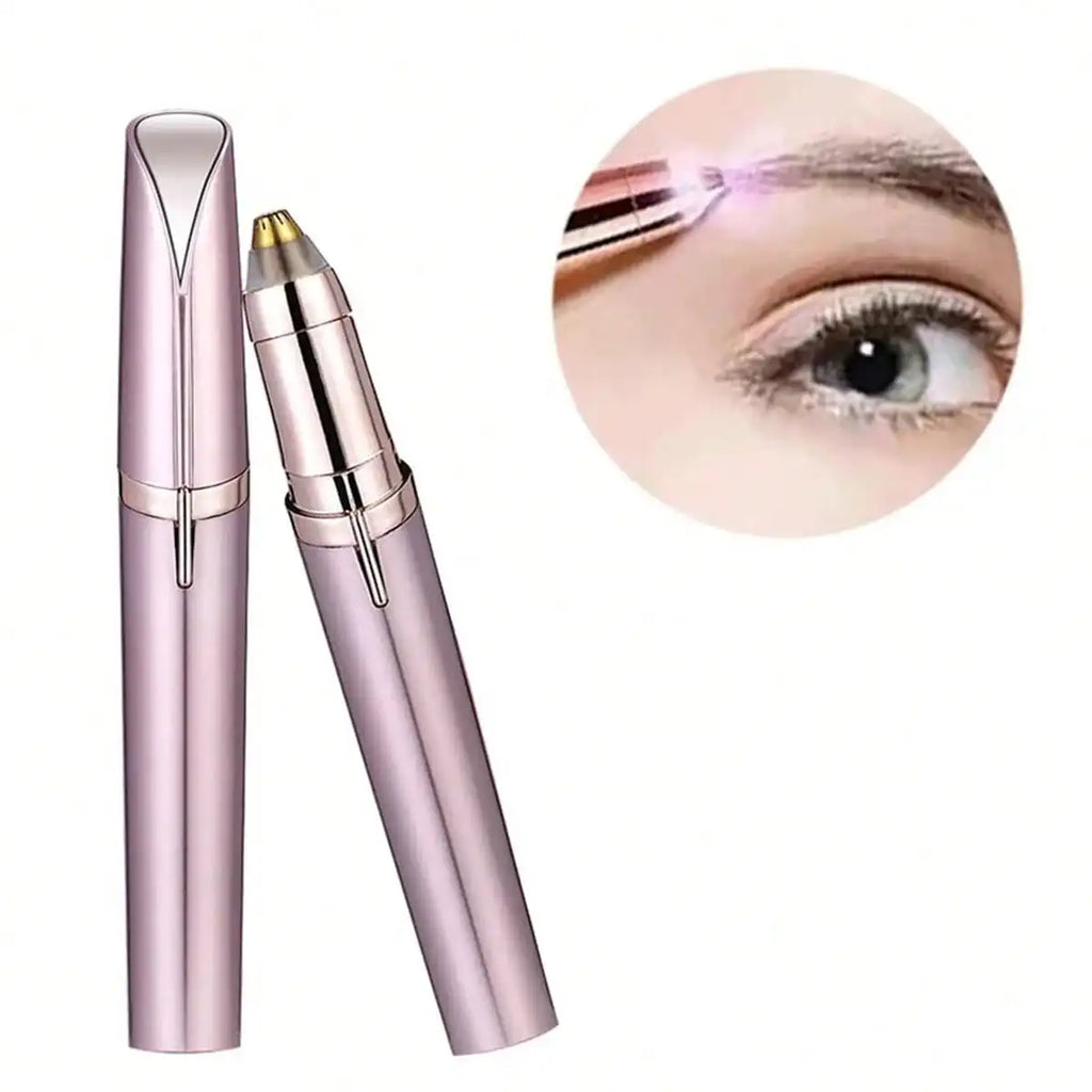 Electric Eyebrow Trimmer Security Hair Removal Eye Brow Epilator USB Charger Mini Shaper Shaver Hair Removal Painless Beauty