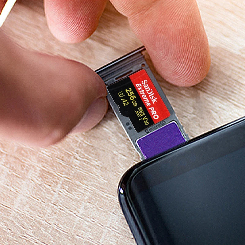 100% Original SanDisk Micro SD Card A1 A2 Memory Card 32GB 64GB 128GB 256GB 512GB 1TB microSD TF Card Storage UHS-I Cards U1 U3
