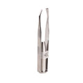 1PC Portable Stainless Steel Eyebrow Tweezer with Smart LED Light - Makeup Removal Tool