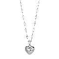 Love Heart Necklace For Women 2025 New Trendy Lip Chain Simple Pendant Necklace Jewelry Gift