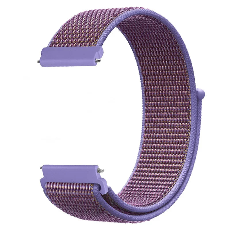 Nylon Loop For Garmin Forerunner 965 255 265 745 Bracelet For Garmin Vivoactive 6 5 4 3/Venu 2 3/Active/Chronos 22mm 20mm Strap