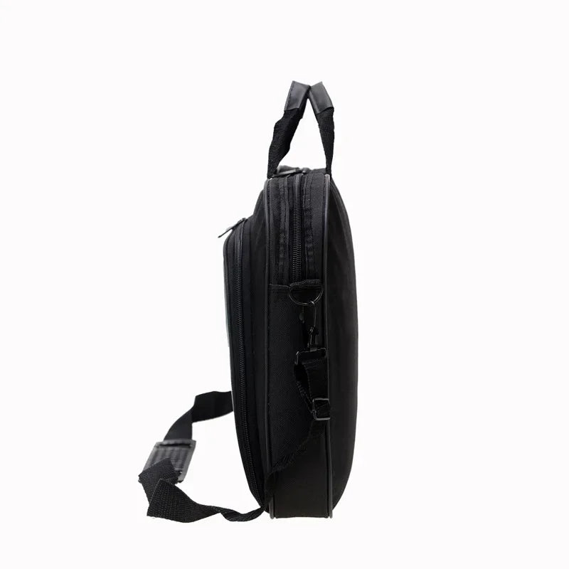 15Inch 17 In Laptop Bag Business Portable Nylon Computer Handbags Laptop Shoulder Handbag Zipper Shoulder Simple Style