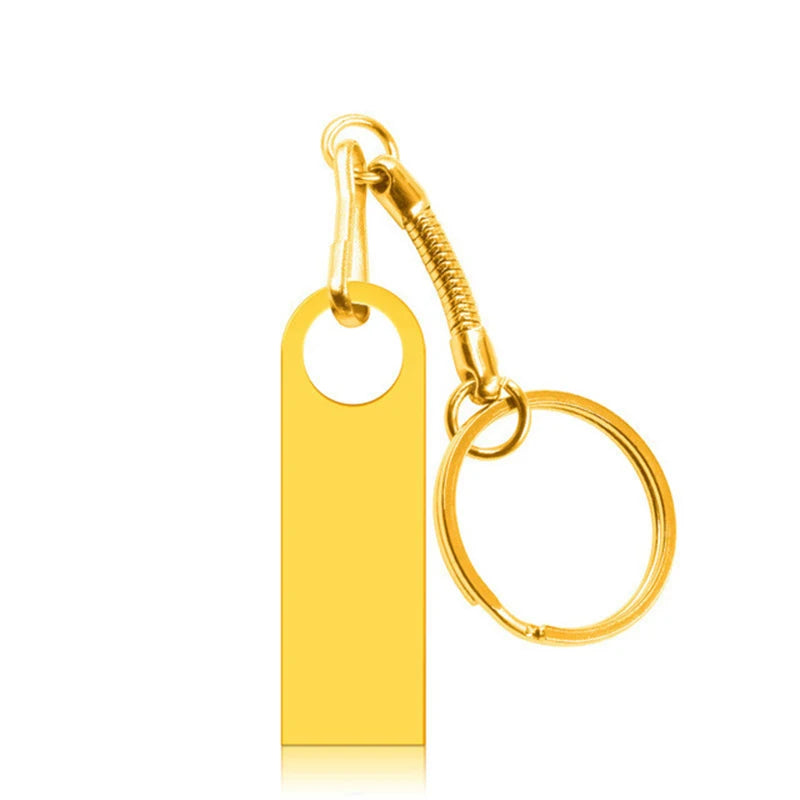 USB Flash Drive 2.0 Flash Pendrive 128GB 64GB 32GB 16GB Cle USB2.0 Metal Stick Pen Drive High Speed 8GB 16GB 32GB 64GB 128GB