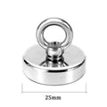 D16MM D42MM Fishing Magnet Searcher Power Super Neodymium Strong Magnet Heavy Duty Search Magnet 100 kg Merry Christmas