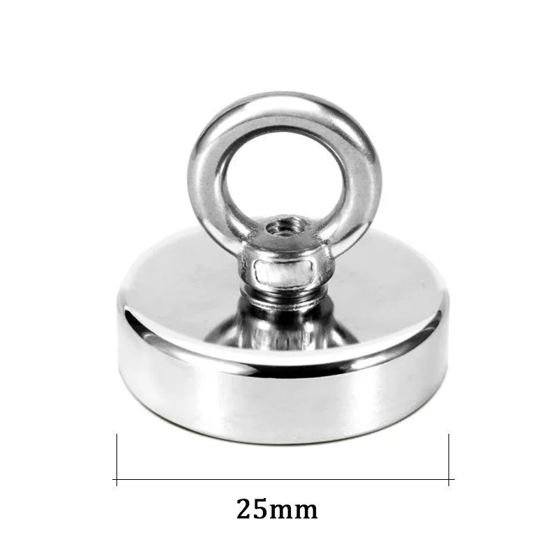 D16MM D42MM Fishing Magnet Searcher Power Super Neodymium Strong Magnet Heavy Duty Search Magnet 100 kg Merry Christmas