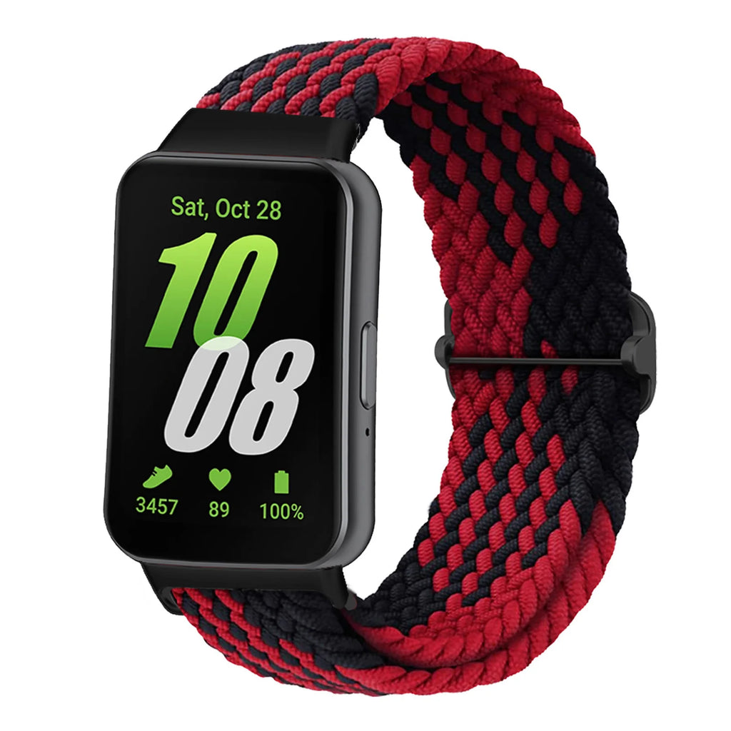 for Samsung Galaxy Fit 3 Strap Accessories watchband sport Nylon Braided Adjustable Replacement correa bracelet Galaxy fit3 band