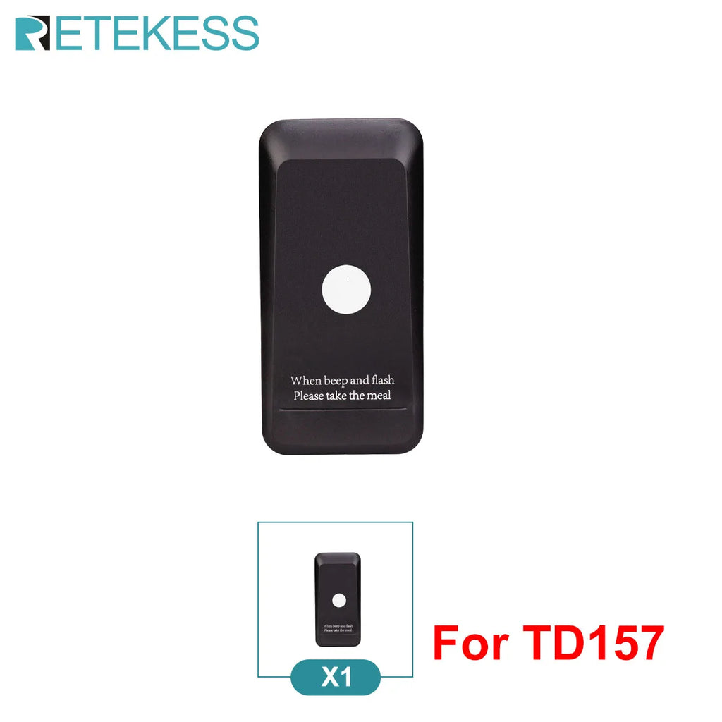 RETEKESS TD157 Restaurant Pager System Pagers 984ft Long Range Beepers for Food Truck Bars  Food Court No Vibration Mode