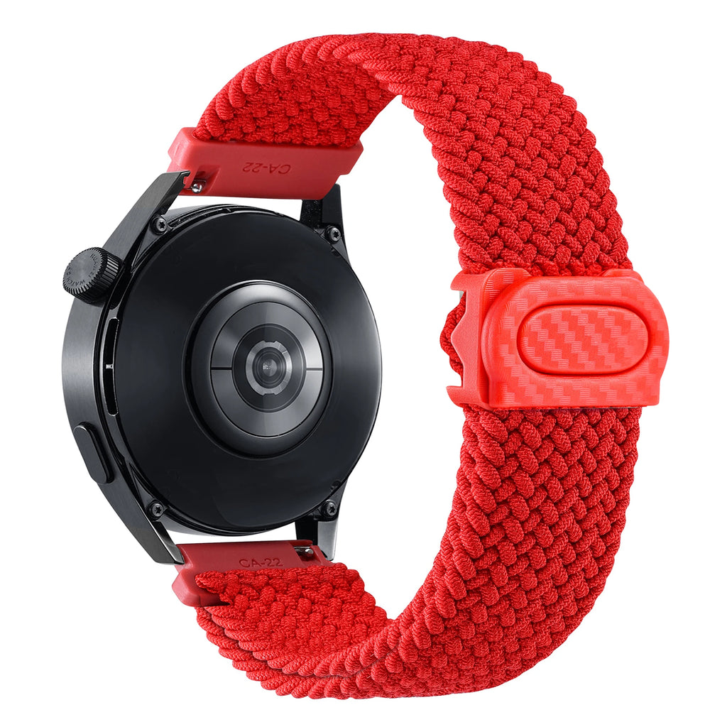 20mm 22mm watch Strap for Samsung Galaxy Watch 7/6/4/5/Pro/6 Classic/S3/active 2 Band Braided Bracelet Huawei GT 23 GT4 GT5 46mm