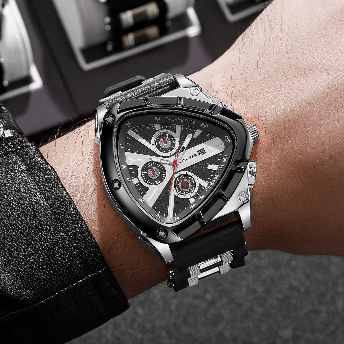 1/4PCS Fashion Silicone Strap Men Sports Watches Casual Arabic Dial Man Wristwatch With Calendar Reloj Hombre(Without Box)