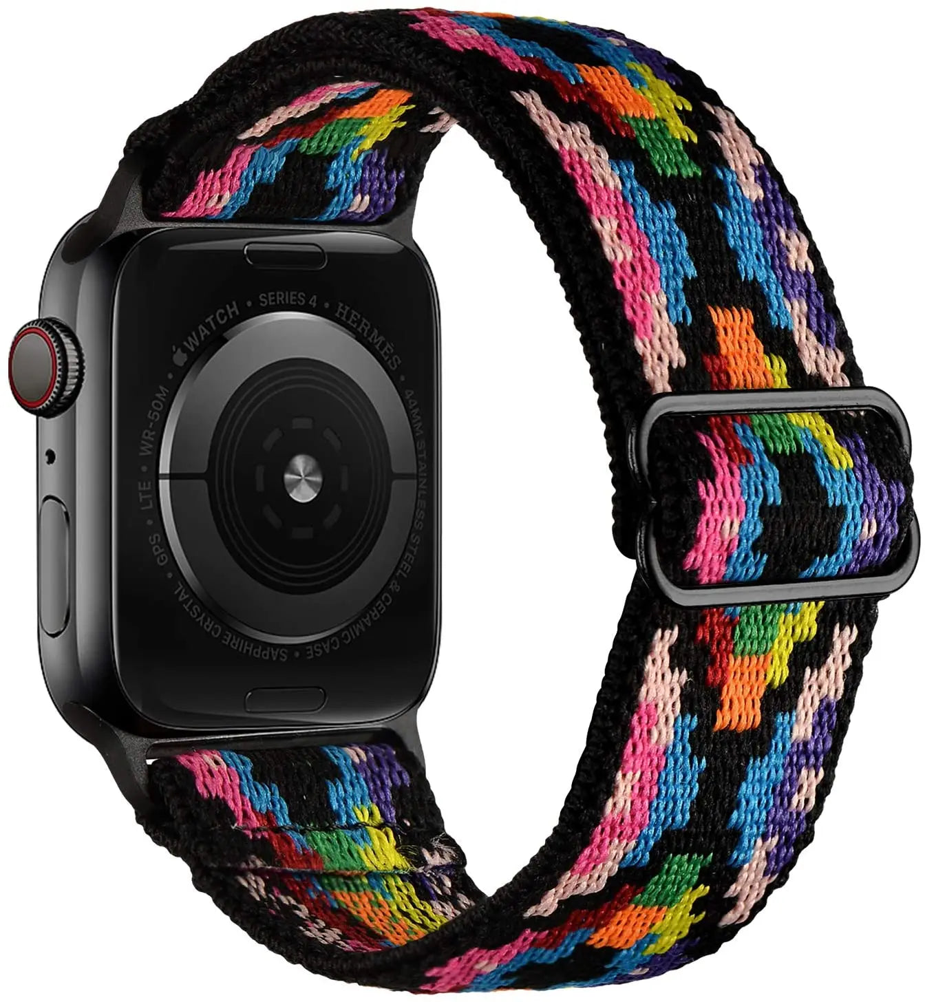 Scrunchie Strap for Apple Watch Band 45mm 44mm 40mm 41mm Adjustable Nylon Bracelet iWatch Series Ultra 3 4 5 SE 6 7 8 9 10 11