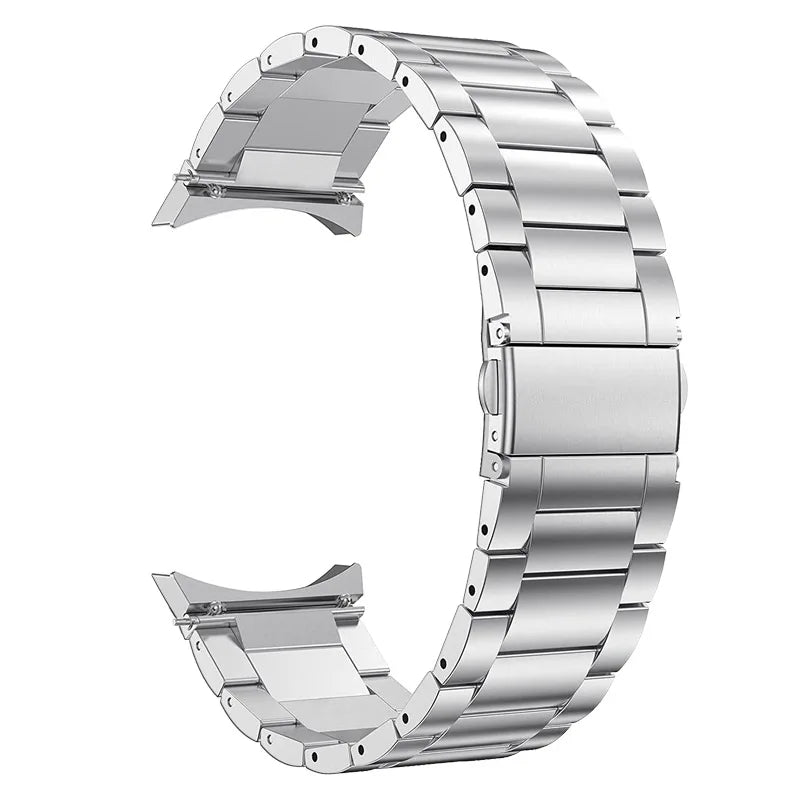 Stainless Steel Strap for Samsung Galaxy Watch4/5/6/7 44mm 40mm Classic 47mm 43mm 46mm 42mm Pro No Gaps Metal Bracelet 20mm Band