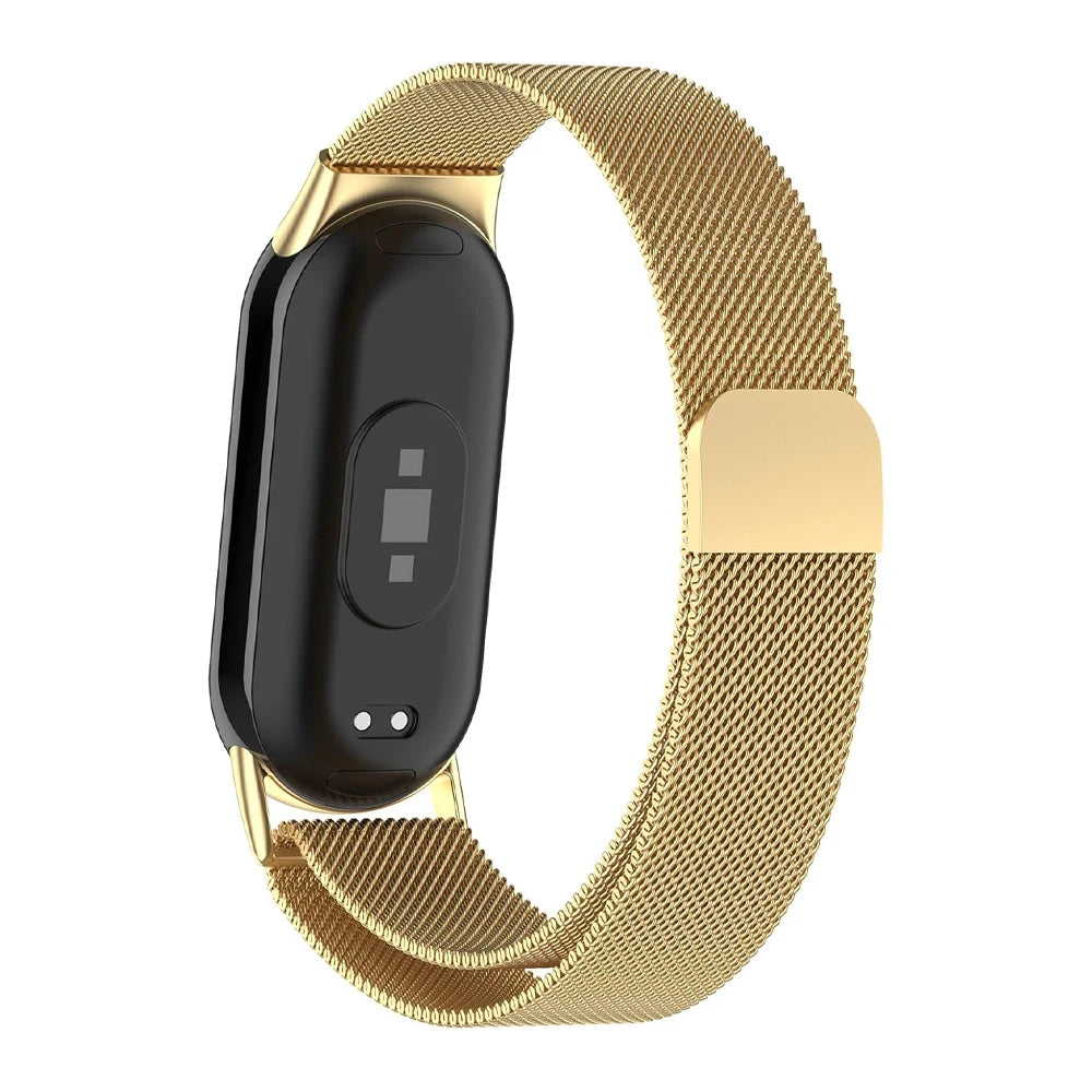 Stainless Steel for mi band 8 9 10 strap miband8 miband accessories magnetic belt correa bracelet for Xiaomi mi band 9 watchband