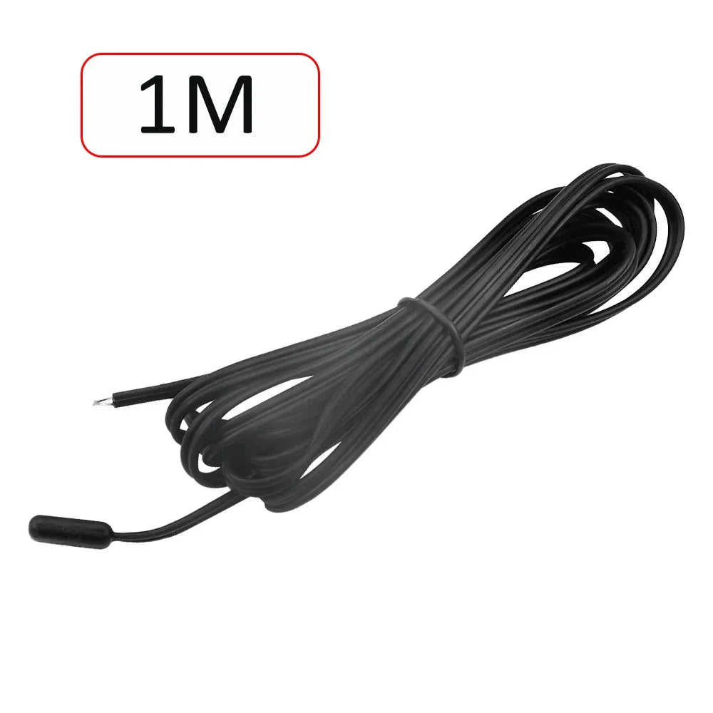 1M 2M 10K Ohm B3435 Temperature Sensor STC-1000 Sensor Probe High Precision Waterproof And Antifreeze NTC Temperature Sensor