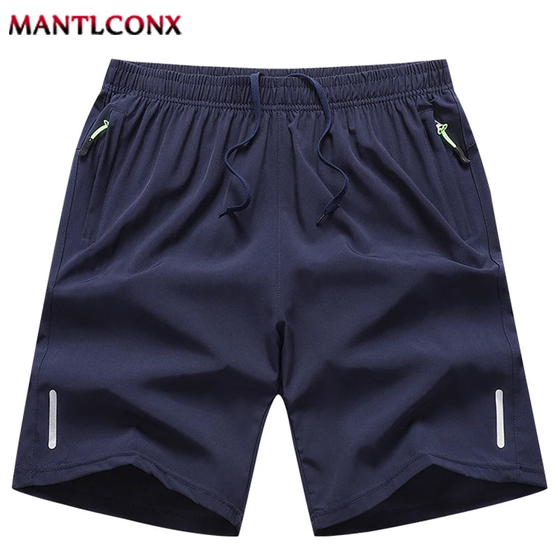 XL-3XL Casual Men's Running Shorts Quick-drying Fitness Black Shorts Men Beach Short Pants Male Sports Shorts Thin Lightweight