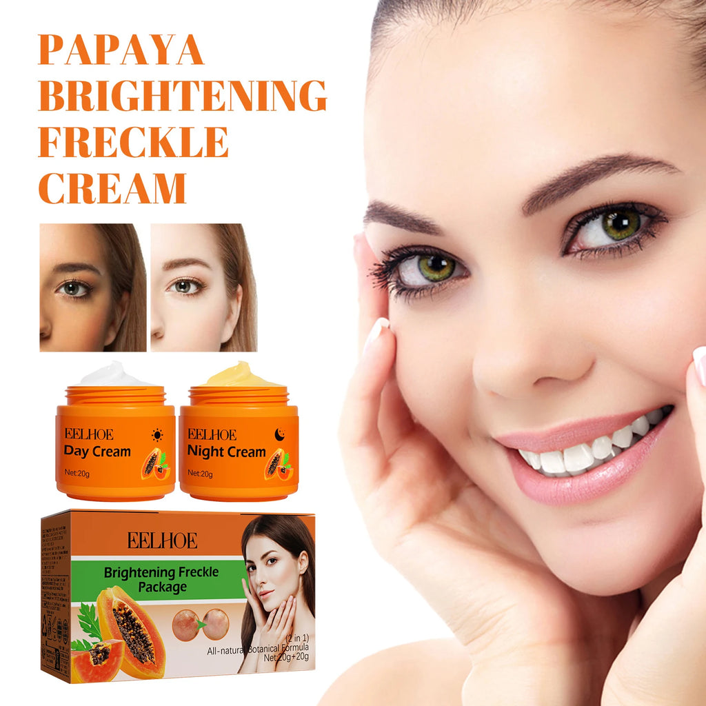 Papaya Brightening Cream, Dark Spot Care & Even Tone Moisturizer, Daily Nourishing Face Cream