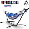 Gyroor Adjustable Stand Hammock - 600lb Capacity Stylish Hammock Bed with Storage Bag for Outdoor Relaxation