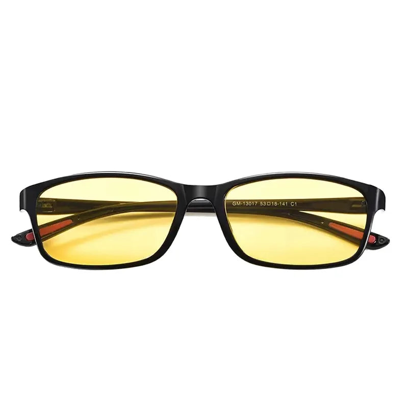 Day Night Dual Use Driving Glasses Anti High Beam Unisex Eyeglasses